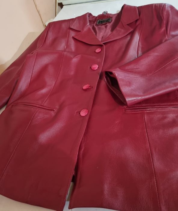 Geaca piele de damă