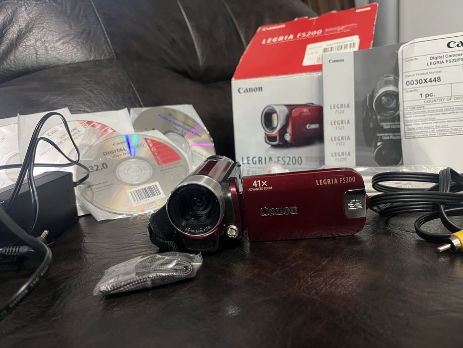 Camera Canon Legria fs200