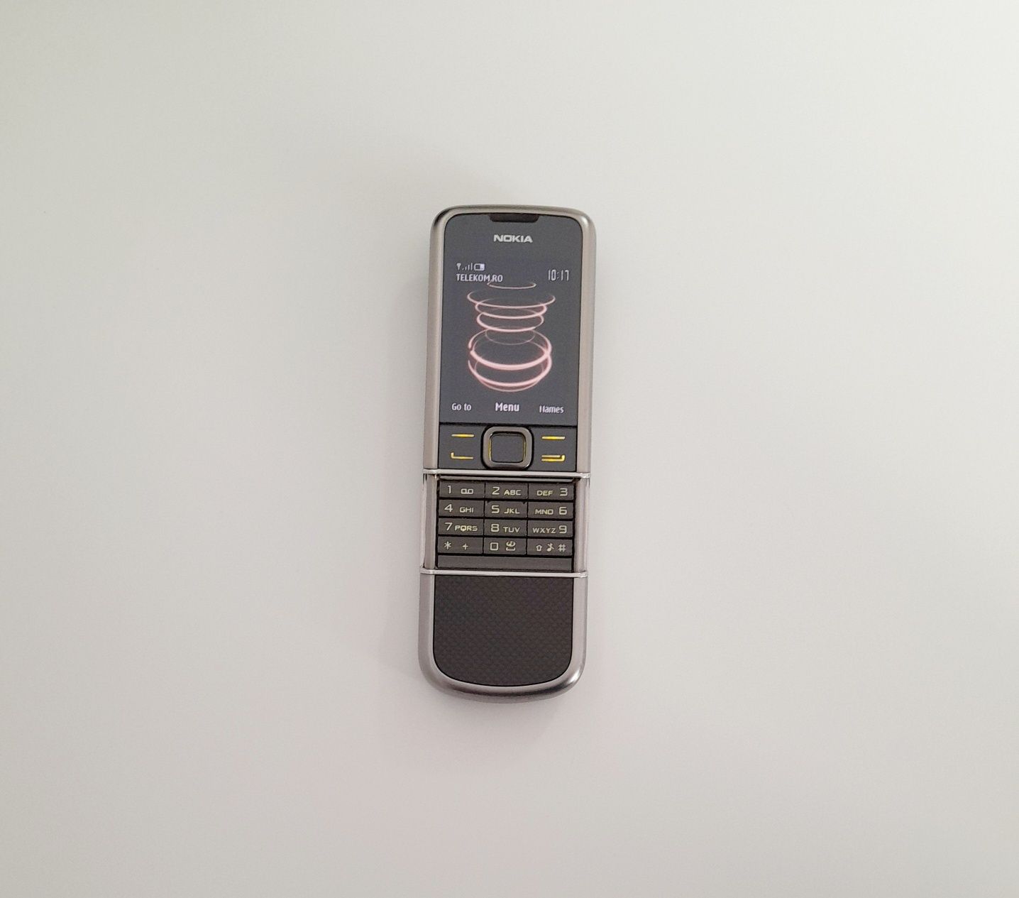 Nokia 8800 Carbon Arte. Nou. 0 minute. Made in Korea 4Gb. Liber retea.
