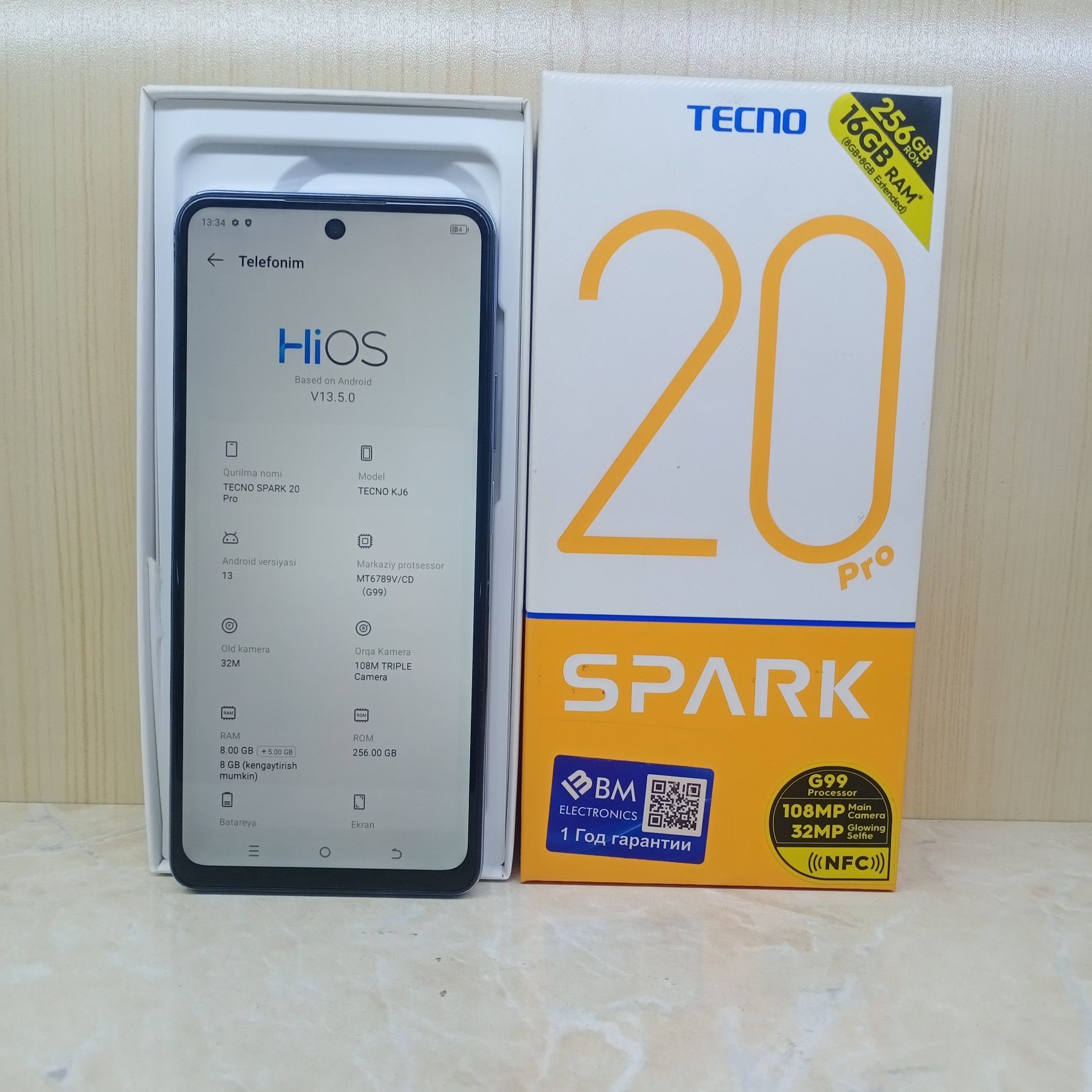 Tecno Spark 20 Pro srochna sotiladi