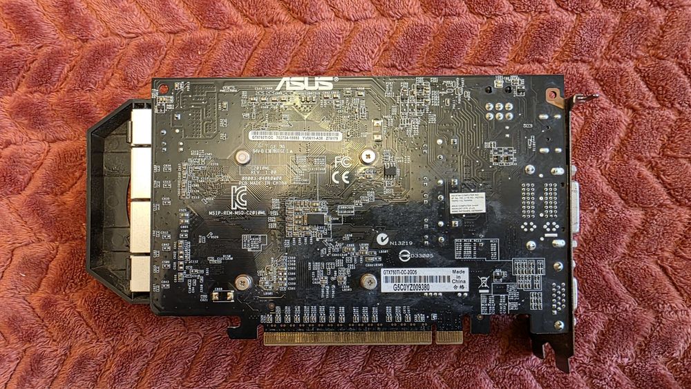 Placa video GeForce GTX 750 Ti OC 2GB