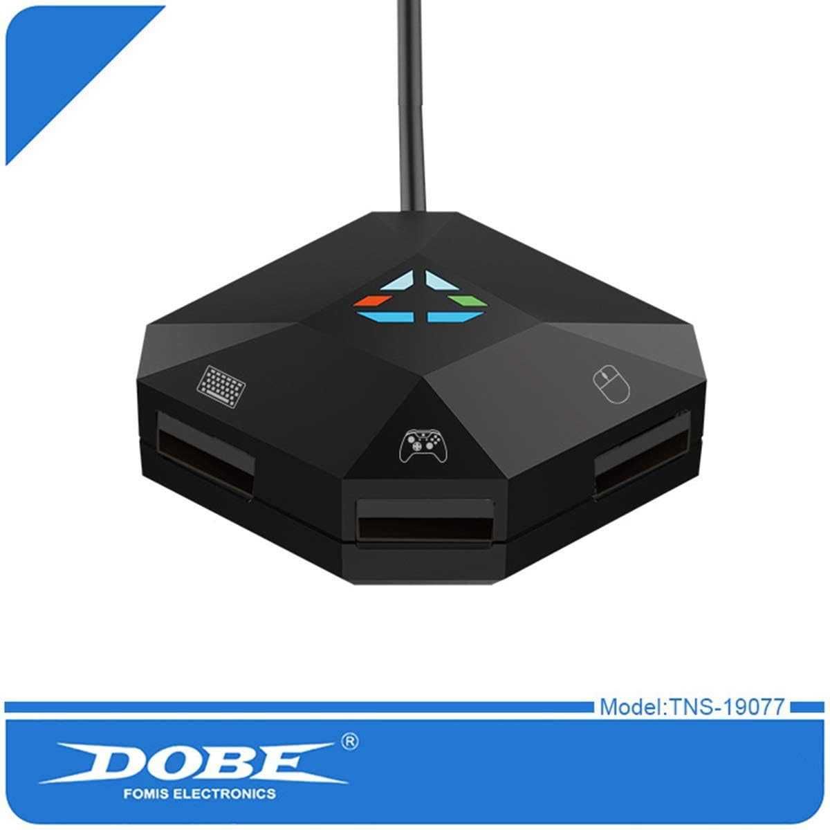Adaptor Convertor Dobe NS-Switch PS4 PS3 Xbox One Game Tastatura Mouse