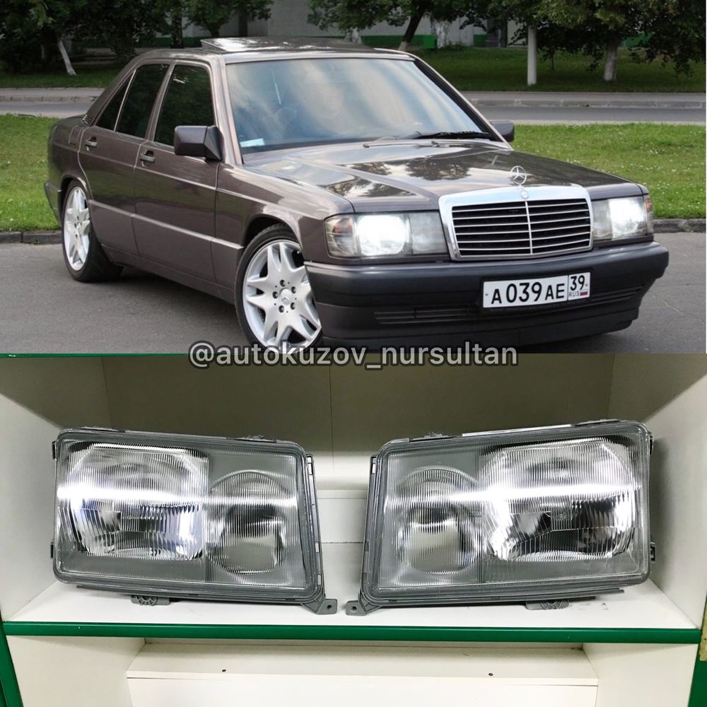 Фары Мерседес W124/ Mercedes-Benz W124 E200,E220,E230,E240