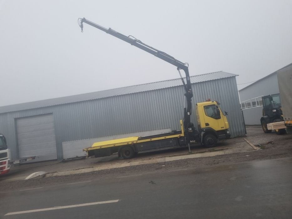 Transport cu macara containere modulare agabaritice