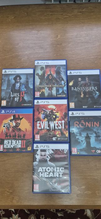 Пподам игры PS5 пс5