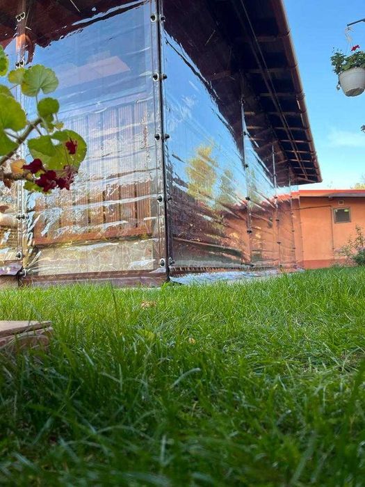 Inchideri terase-Folie transparenta-Cristal