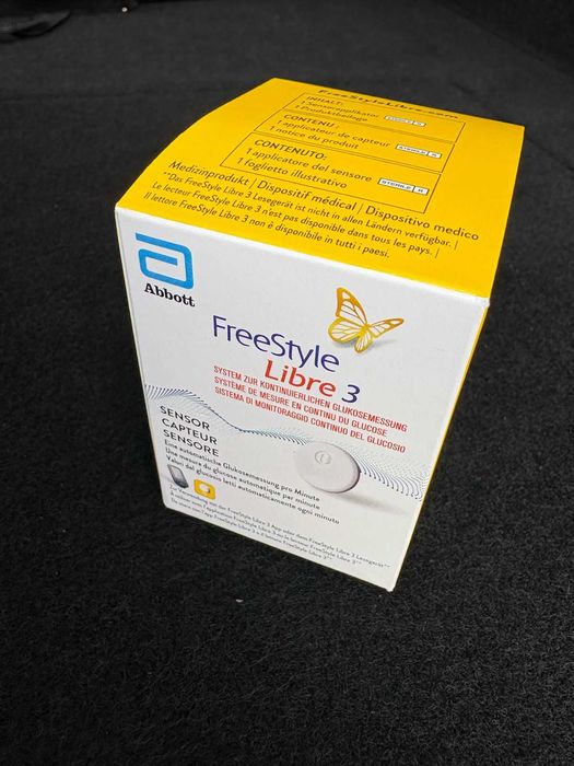 Senzor glicemie Abbott Libre 3 – nou, sigilat, livrare rapidă