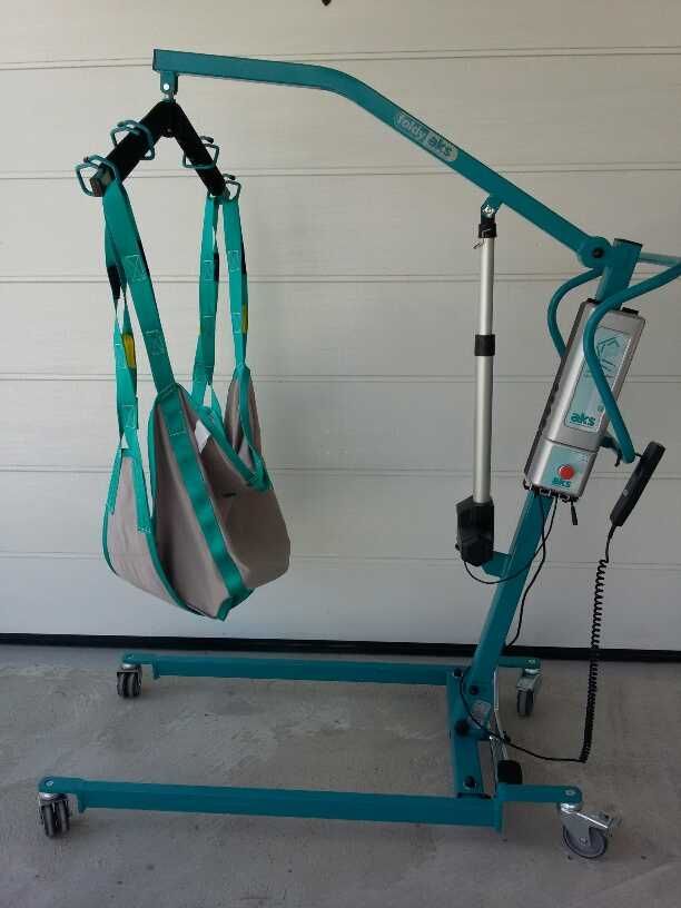 Macara ridicare invalizi cu chinga  – 150 kg – AKS Foldy (folosit)