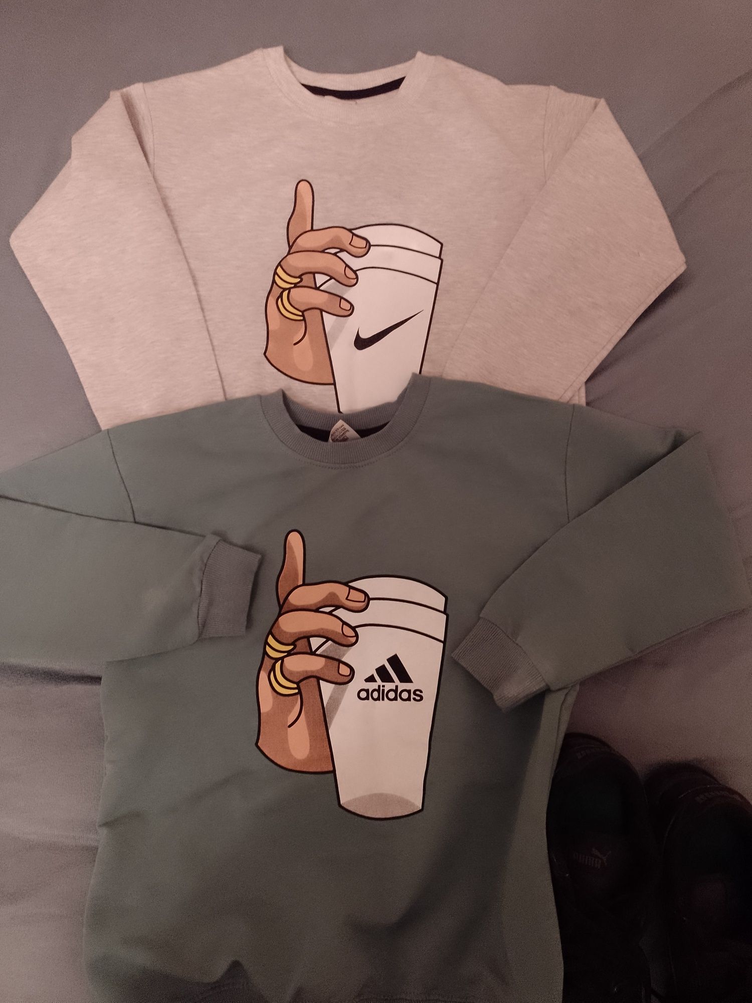 Блуза за момче, дънки и мартаонки Puma