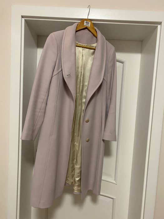 Palton lana lila M
