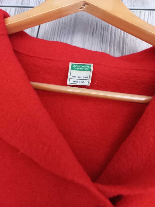 L/XL Дамско вълнено палто