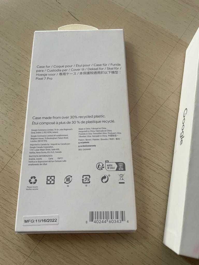 NOU Telefon Google Pixel 7 Pro 128GB 12 RAM Obsidian + Husa ORIGINALA