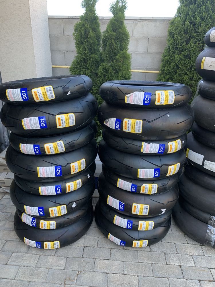 Pirelli Supercorsa / Dunlop / Metzeler - anvelope moto - gume moto