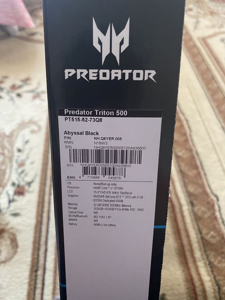 Predator Triton 500