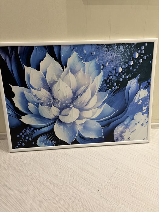 Картини син лотос 100/70