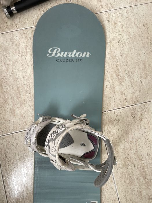 Placa snowboard Burton + legaturi Drake