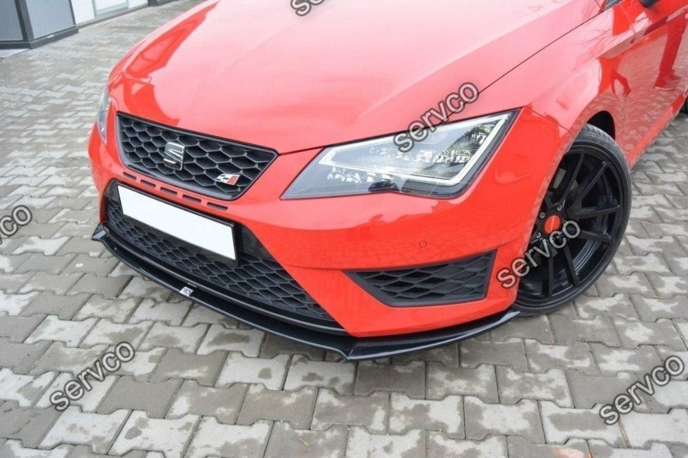 Prelungire fata Seat Leon 5F MK3 Cupra Fr 2012-2016 v1 Maxton Design