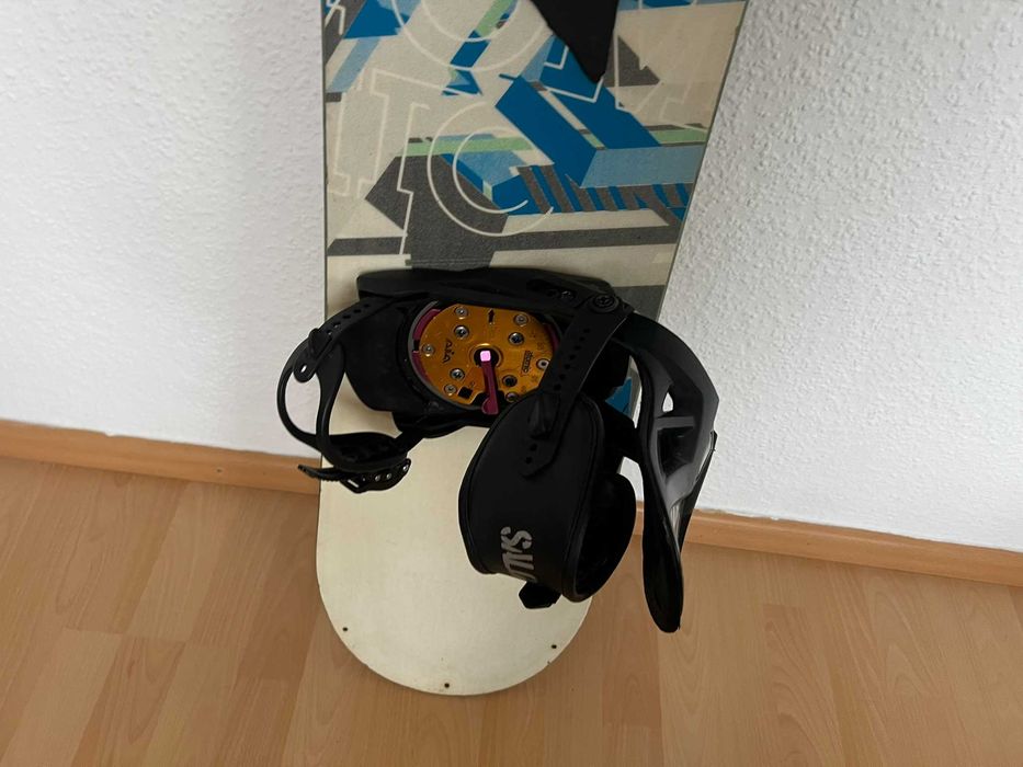 Placa snowboard Atomic Piq 140cm +legaturi Salomon