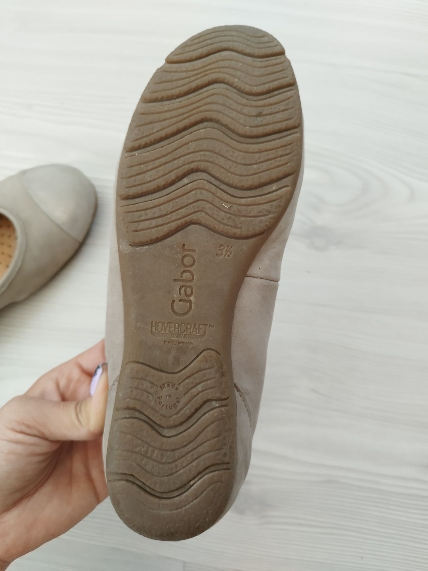 Balerini gabor 36.5 pantofi piele naturala mocasini