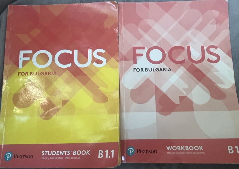 Учебник по английски Focus B1.1