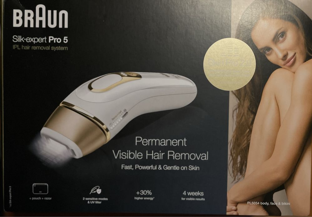 Aparat de epilat Braun, in garantie