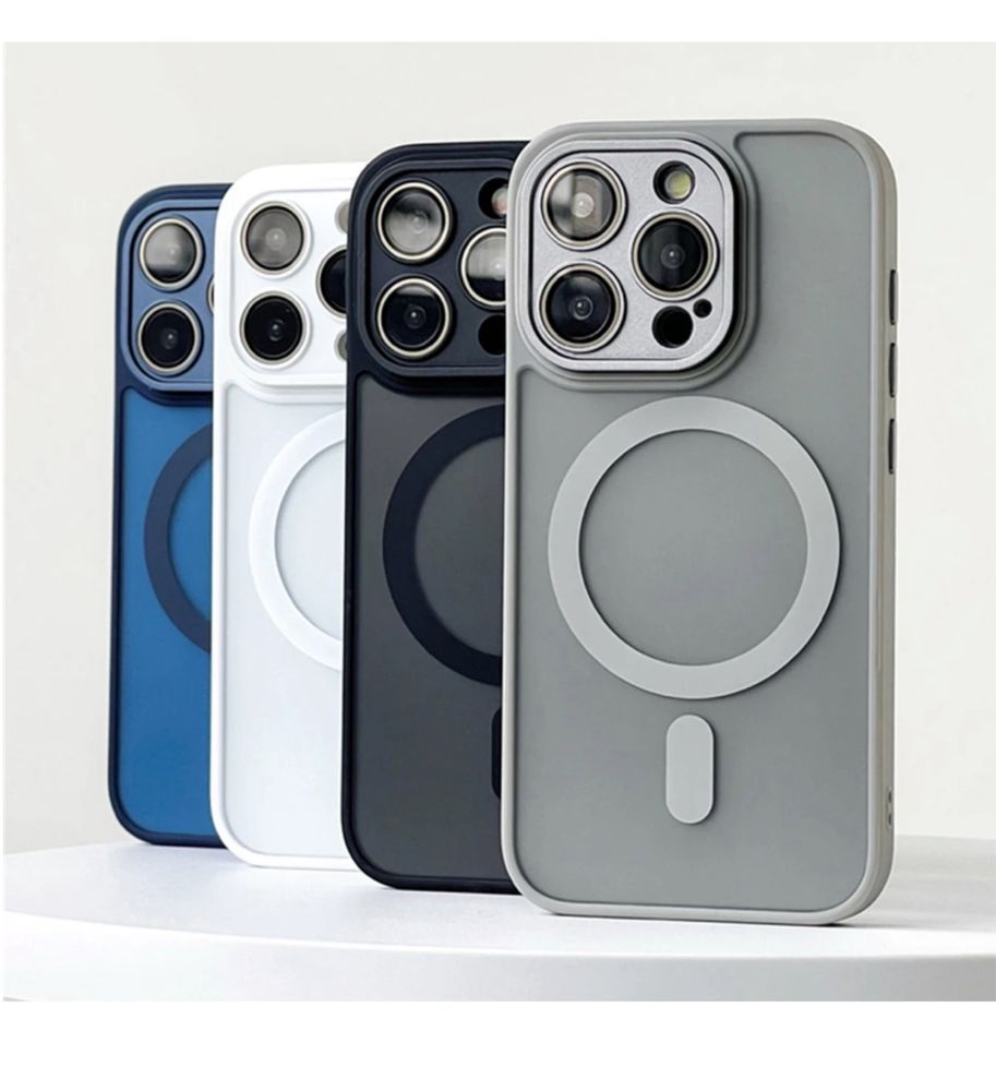 Iphone 11/12/13/14/15 PRO MAX PLUS Husa Magsafe Mata Protectie Camera