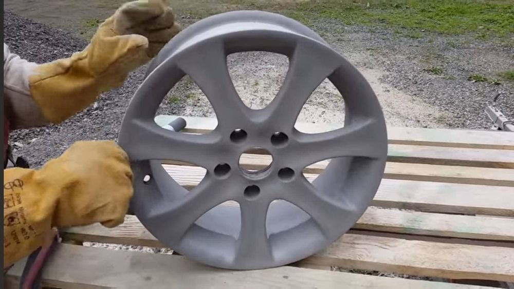 Sablare si vopsire jante