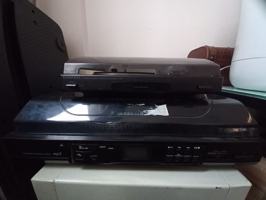 Kenwood P-110 pickup si Maginon pickup mp3 playet