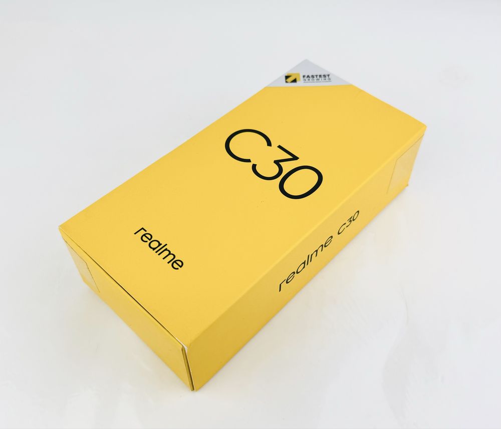 НОВ! Realme C30 32GB 3GB RAM Black 2г. Гаранция!