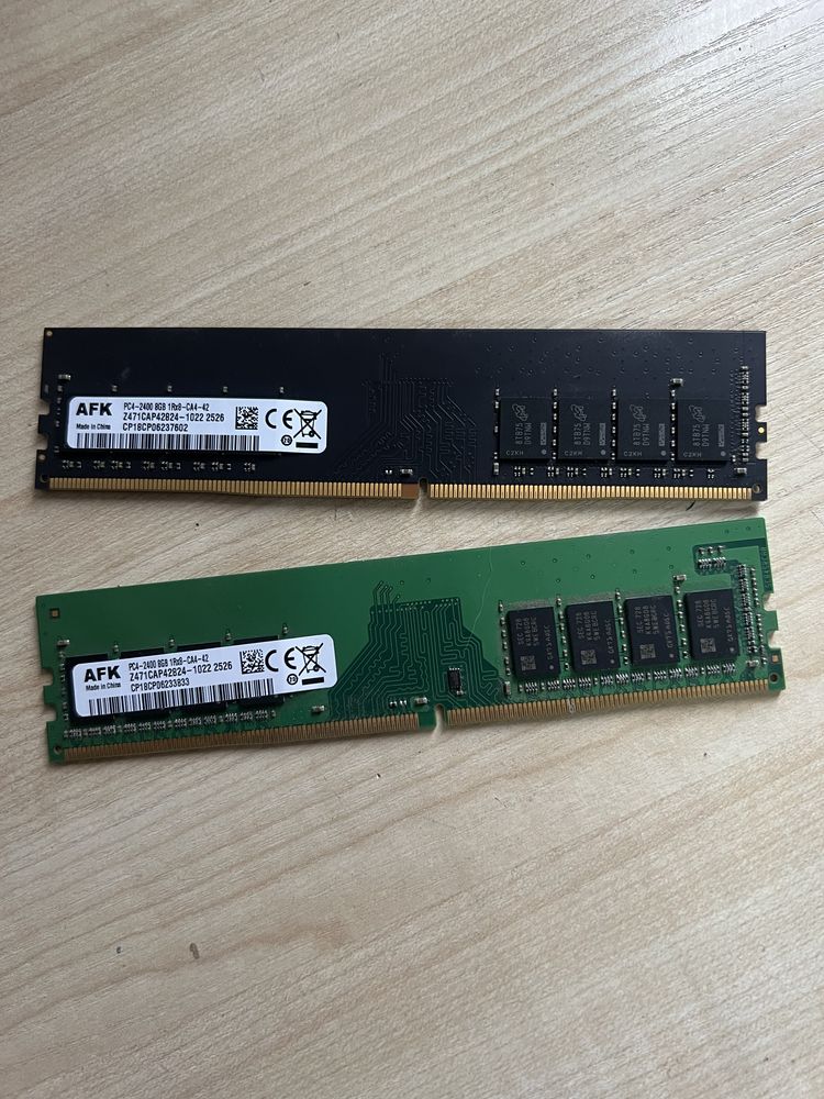 ОЗУ оперативная память 8gb•2 ddr4
