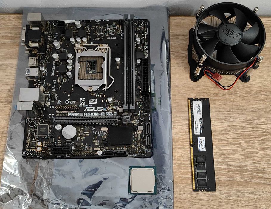 Комплект Asus H310M LGA1151 + Intel Pentium G5400 + 8Gb ОЗУ + Кулер