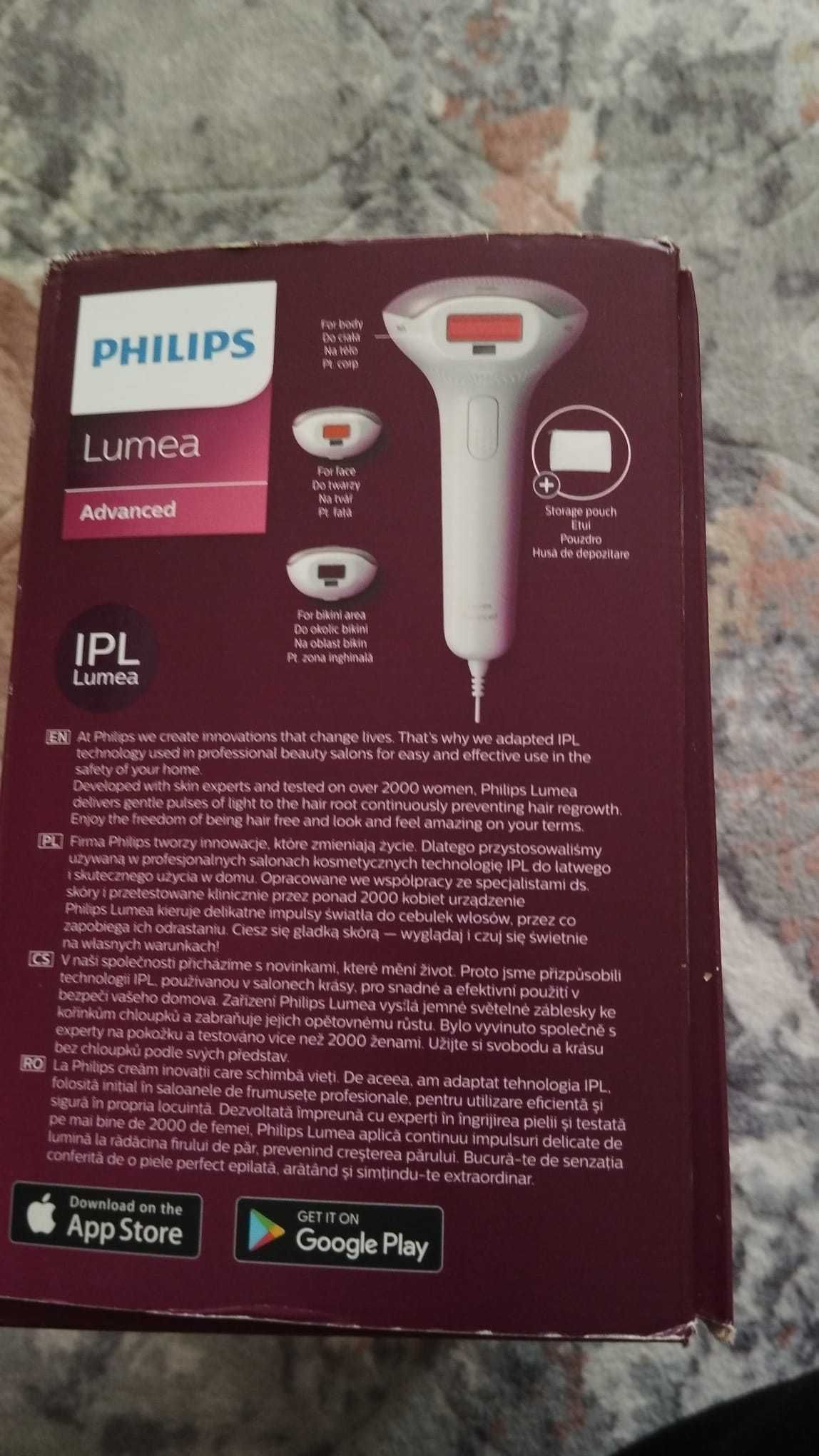 Ofertă :Vând epilator IPL Philips Lumea Advanced