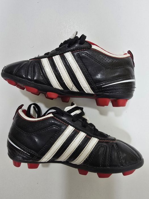 Adidasi ghete fotbal cu crampoane copii de piele Adidas 30