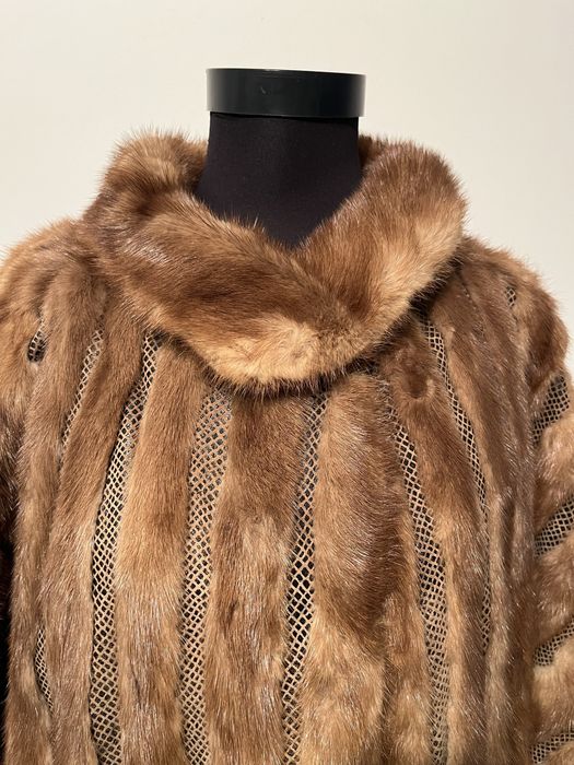 Blana vizon insertii piele