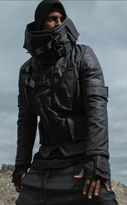 Geaca de iarna Warrior Dark, NU vagabond,reflectss,rick owens