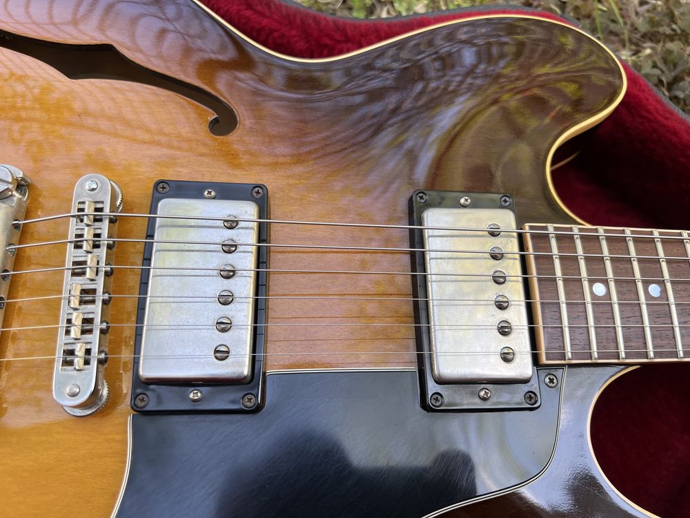 Chitara electrica Gibson ES-335 Sunburst 1987 Shawbuckers