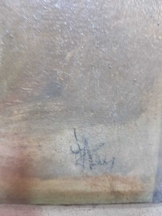 Tablou vechi,semnat!