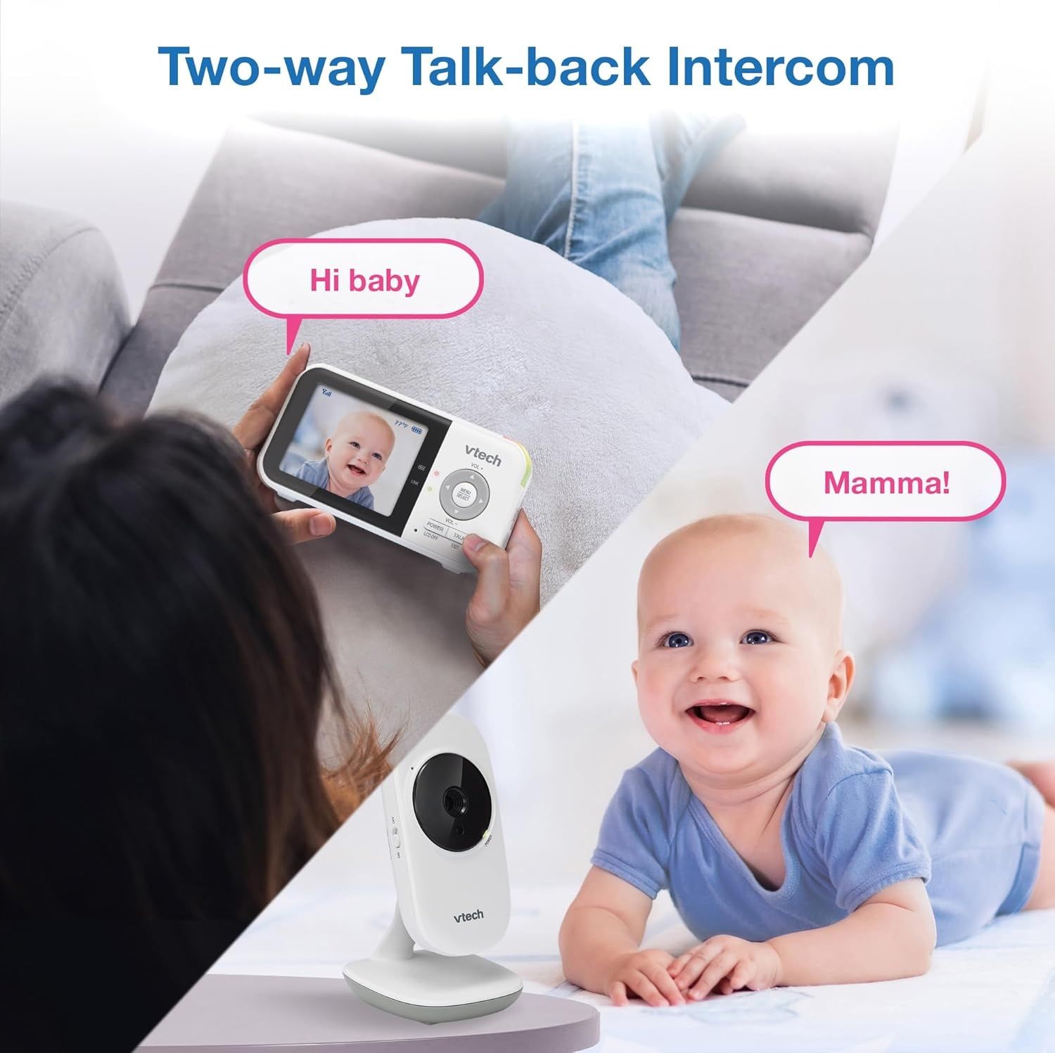 Радионяня Видеоняня Vtech VM819 с большой ёмкостью батареи до 29 часов