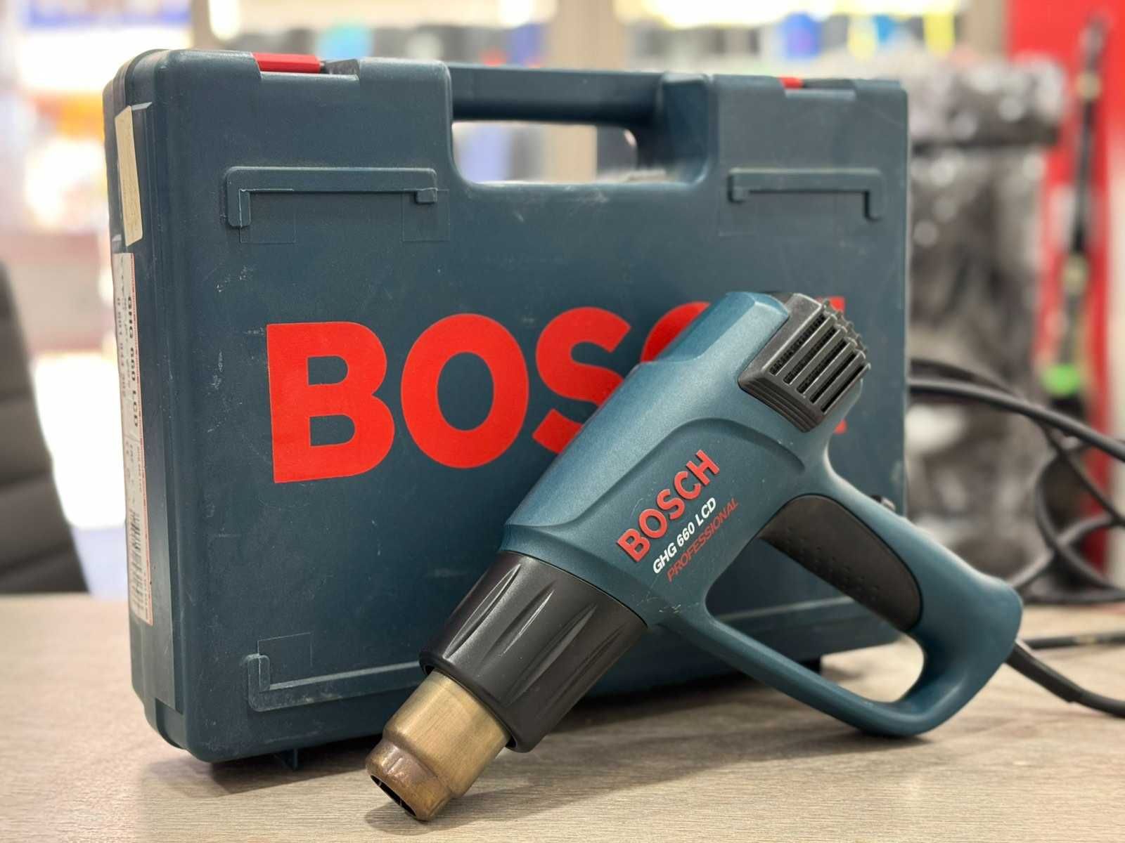 НОВ! Bosch GHG 660 LCD - Профисионален Пистолет за горещ въздух