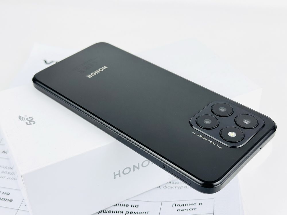 НОВ! Honor 70 Lite 5G 128GB 4RAM Black 2г. Гаранция!