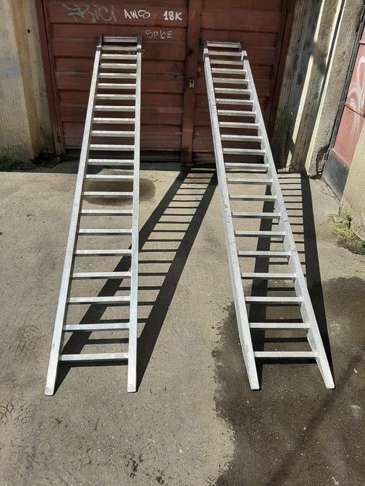 Rampe  auto aluminiu 4 metri 3 tone