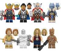 Set 8 Minifigurine tip Lego Marvel Thor: Love and Thunder pack2