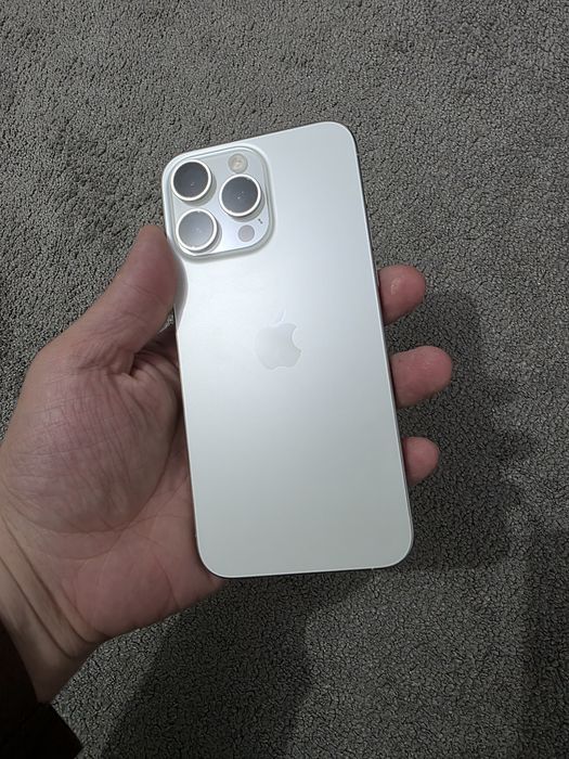 Vand iphone 15 pro max 256gb, white titanium