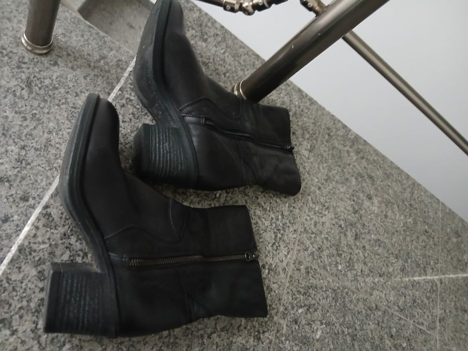 Дамски  топли боти с цип