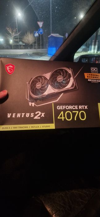 Продам 4070 12 gb msi
