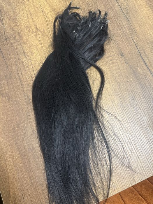 Кератинови кичури 100%Естествена коса