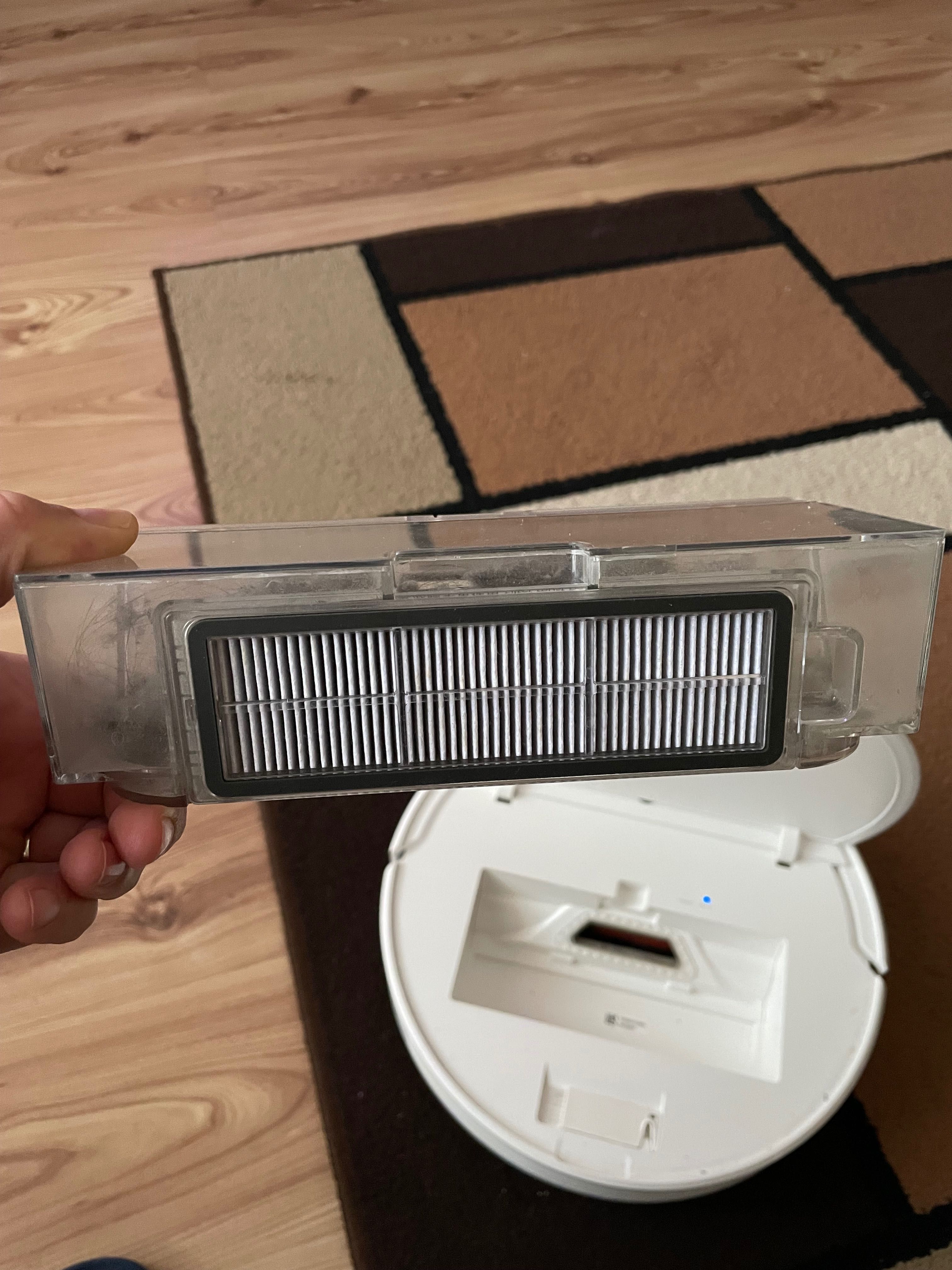 Робот прахосмукачка Dreame F9 Mop Max, 40 W, Батерия 5200mAH, Бял
