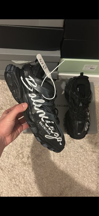 Balnciaga Track Black