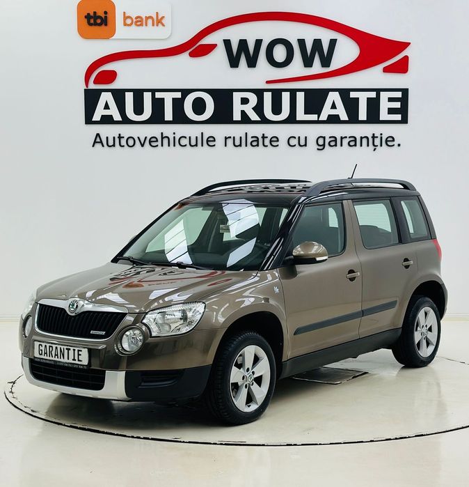 Skoda Yeti 2012 1.6D E5 Rte Avans 0 Doar Cu Buletinul