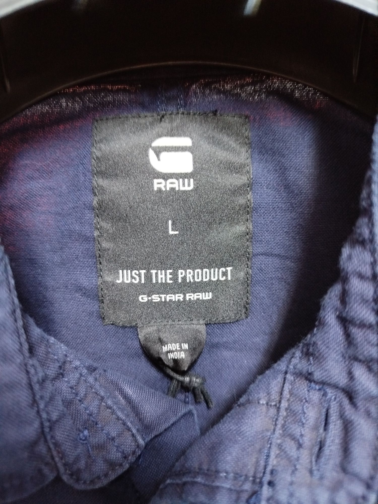 Оригинална мъжка риза G-Star Raw Powel L нова карго с цип